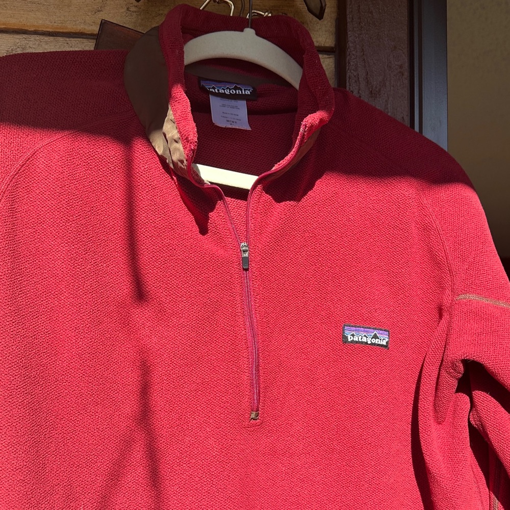 Patagonia Crimson Half-Zip Fleece